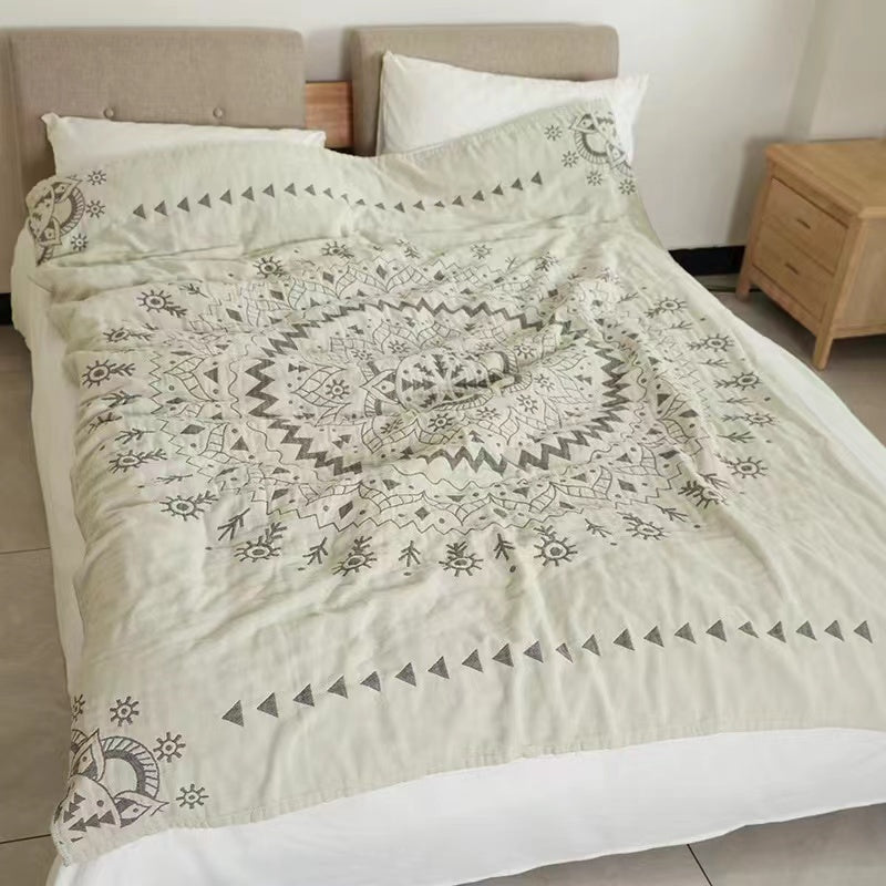 Athens Style Mandra Blanket Range In Army Green