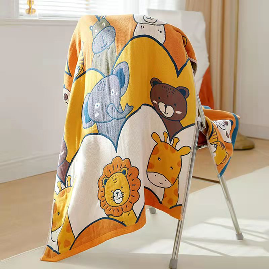 Premium Range in Cartoon style - Elephant Bath Towels