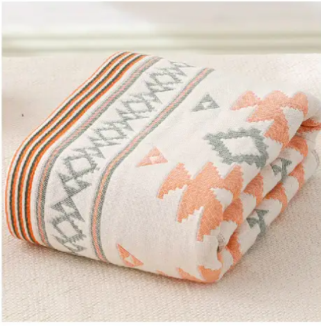 Japanese style In Fish Patterns Bath Towel