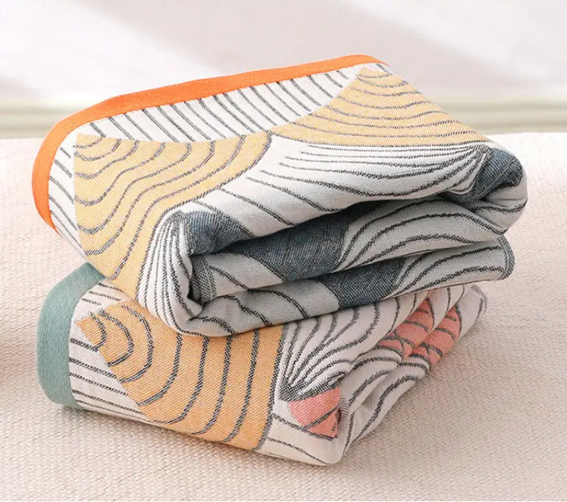 Japanese style Bath Towel - Folding Fan