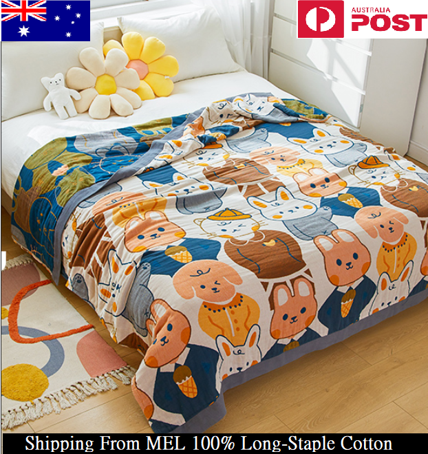 Cartoon style Cartoon Animals Blanket