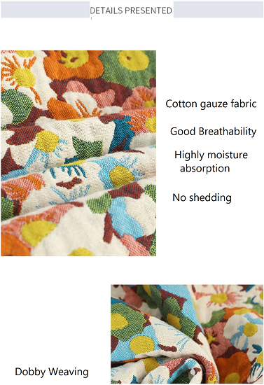 Japanese kimono patterns Style Range In Flower Tasseled Blanket