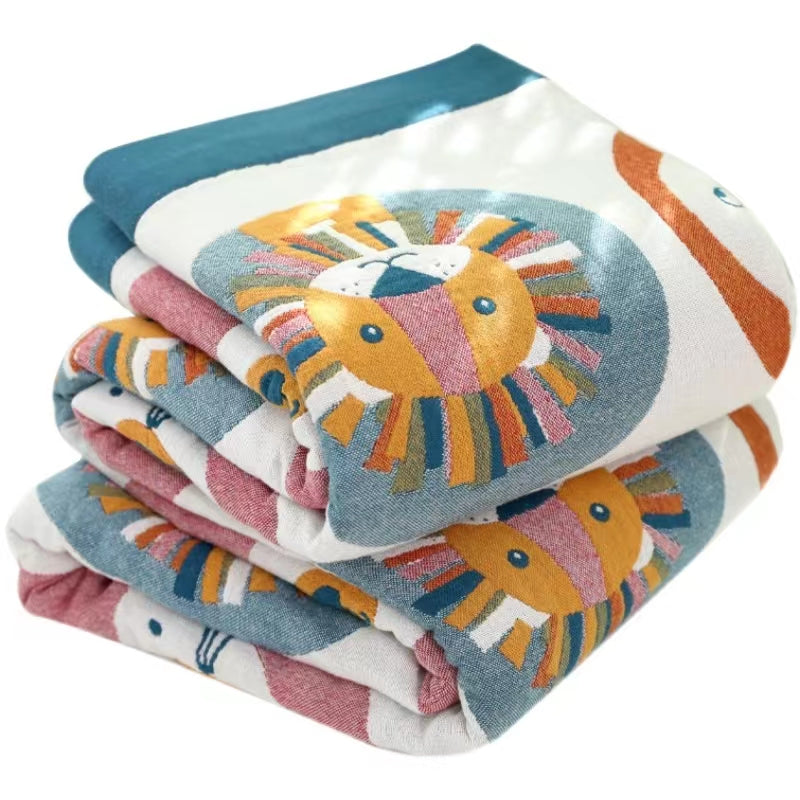 Cartoon style Cartoon Animals Blanket