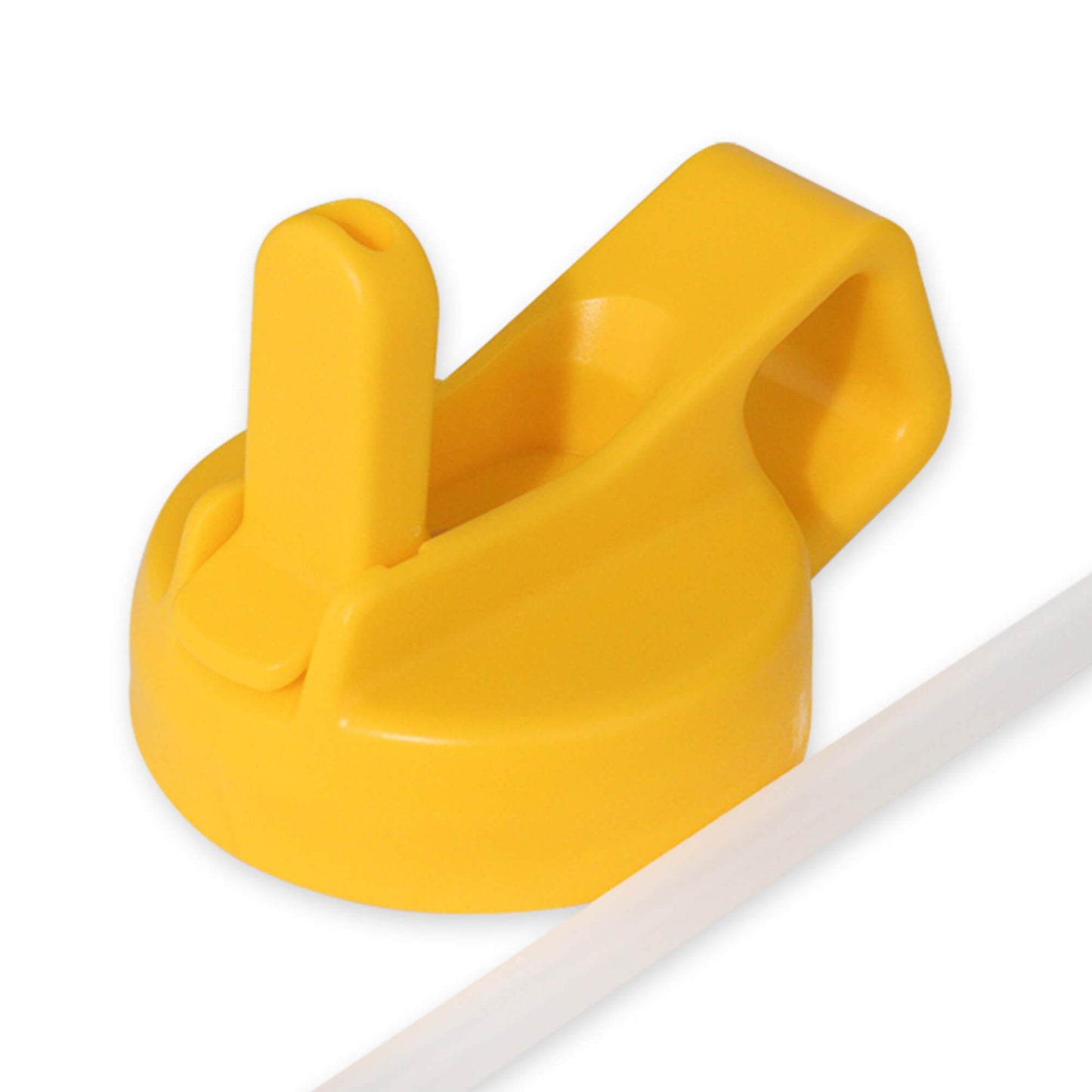 Cube Handle Straw Lid